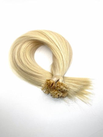 #60 VIETNAMESISK rett hår extension keratin 50cm
